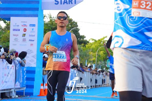 Race photo from Jabar Run 10K 2024