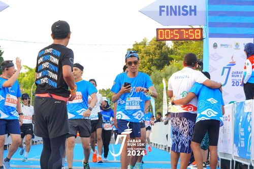 Race photo from Jabar Run 10K 2024