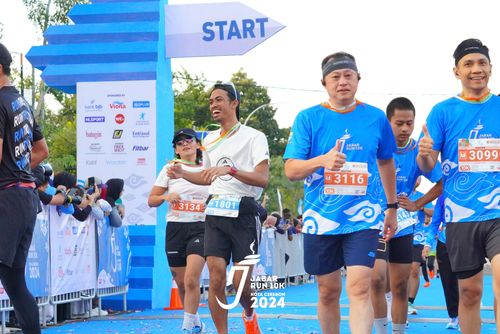 Race photo from Jabar Run 10K 2024