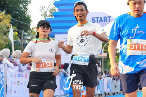 Race photo from Jabar Run 10K 2024