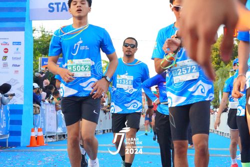Race photo from Jabar Run 10K 2024