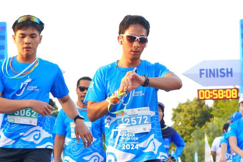 Race photo from Jabar Run 10K 2024