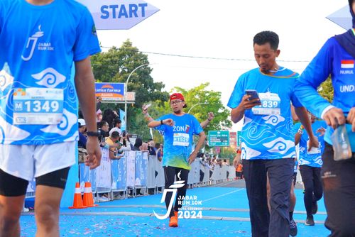 Race photo from Jabar Run 10K 2024