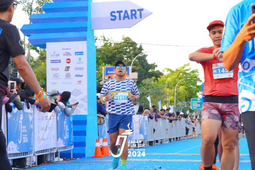Race photo from Jabar Run 10K 2024