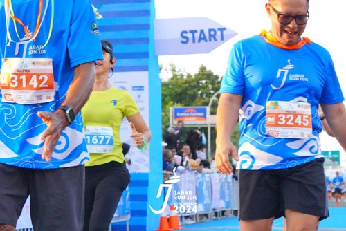 Race photo from Jabar Run 10K 2024