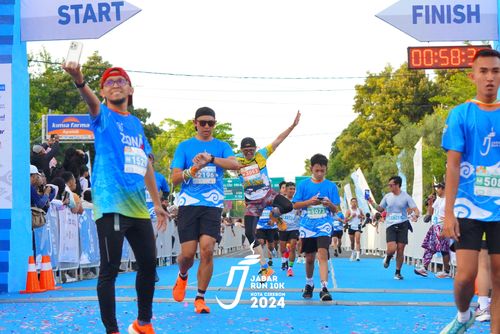 Race photo from Jabar Run 10K 2024