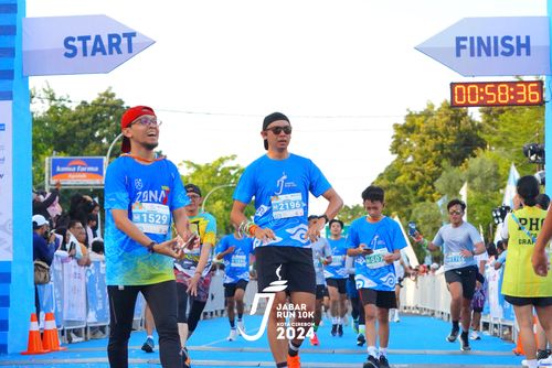 Race photo from Jabar Run 10K 2024