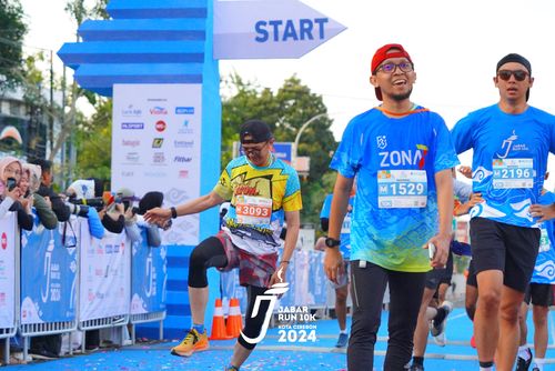 Race photo from Jabar Run 10K 2024