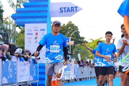Race photo from Jabar Run 10K 2024