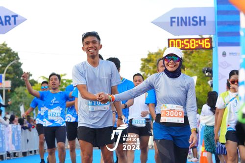 Race photo from Jabar Run 10K 2024