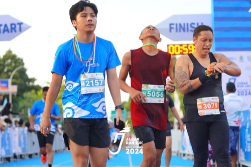 Race photo from Jabar Run 10K 2024