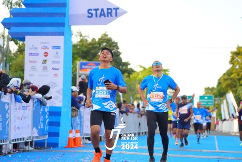 Race photo from Jabar Run 10K 2024