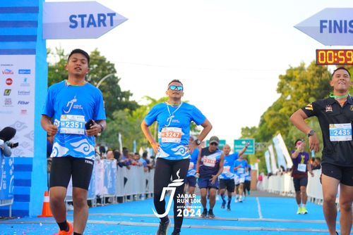 Race photo from Jabar Run 10K 2024