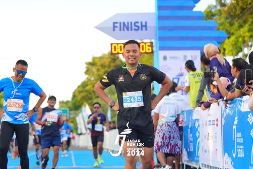 Race photo from Jabar Run 10K 2024