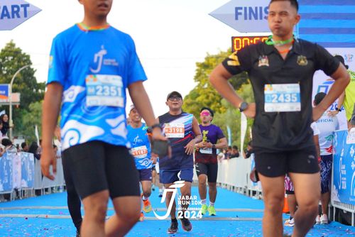 Race photo from Jabar Run 10K 2024