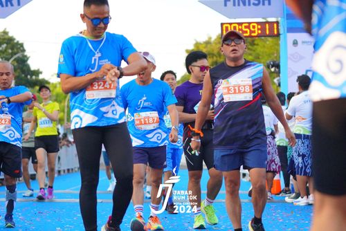Race photo from Jabar Run 10K 2024