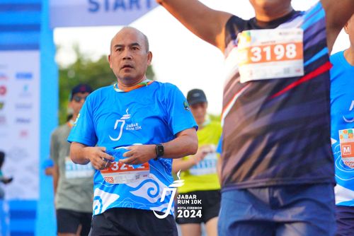 Race photo from Jabar Run 10K 2024