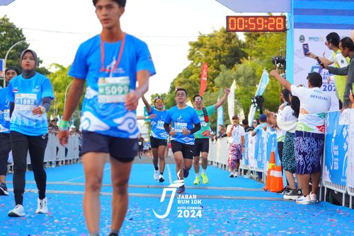 Race photo from Jabar Run 10K 2024