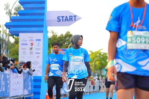 Race photo from Jabar Run 10K 2024