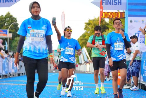 Race photo from Jabar Run 10K 2024