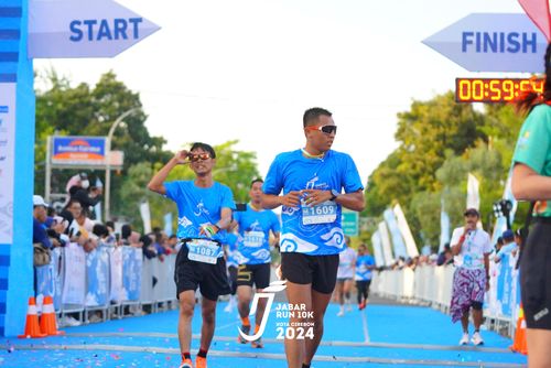 Race photo from Jabar Run 10K 2024