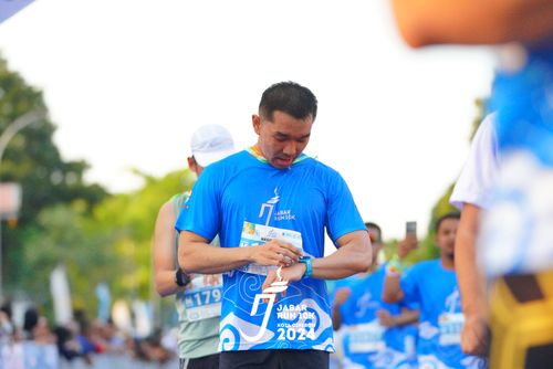 Race photo from Jabar Run 10K 2024