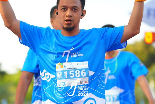 Race photo from Jabar Run 10K 2024