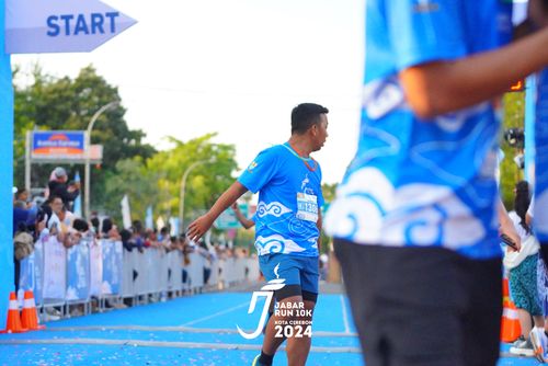 Race photo from Jabar Run 10K 2024