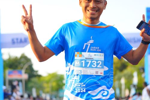 Race photo from Jabar Run 10K 2024