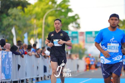Race photo from Jabar Run 10K 2024