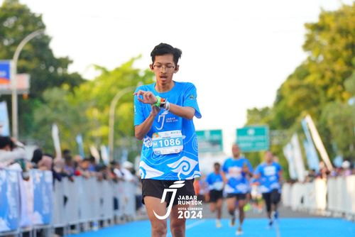 Race photo from Jabar Run 10K 2024