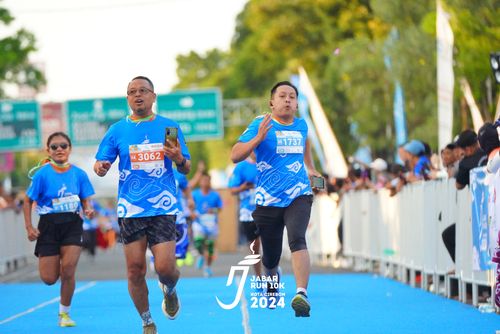 Race photo from Jabar Run 10K 2024