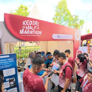 Race photo from KEDIRI HALF MARATHON 2026