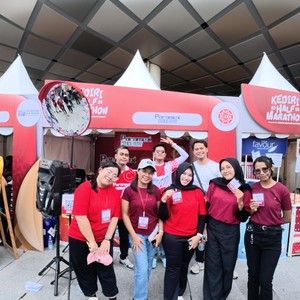 Race photo from KEDIRI HALF MARATHON 2026
