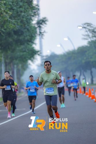 Race photo from ISOPLUS RUN 2025 - JAKARTA