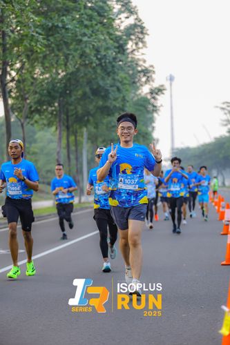 Race photo from ISOPLUS RUN 2025 - JAKARTA