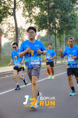 Race photo from ISOPLUS RUN 2025 - JAKARTA