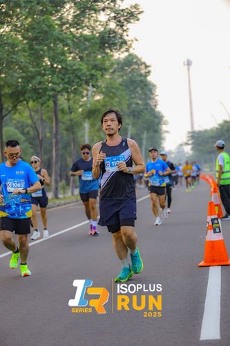 Race photo from ISOPLUS RUN 2025 - JAKARTA