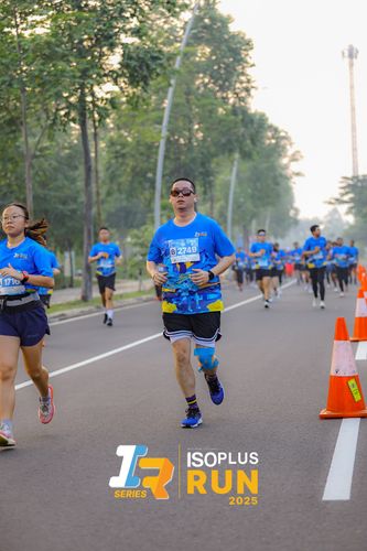 Race photo from ISOPLUS RUN 2025 - JAKARTA