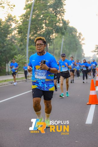 Race photo from ISOPLUS RUN 2025 - JAKARTA