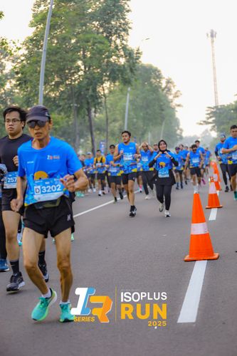 Race photo from ISOPLUS RUN 2025 - JAKARTA