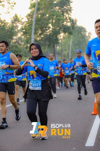 Race photo from ISOPLUS RUN 2025 - JAKARTA