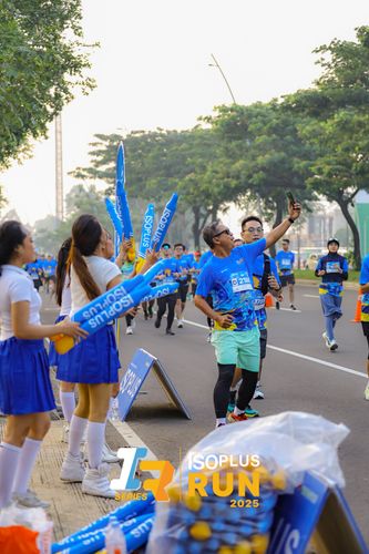 Race photo from ISOPLUS RUN 2025 - JAKARTA