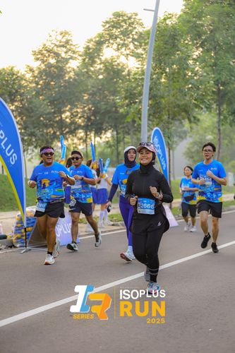 Race photo from ISOPLUS RUN 2025 - JAKARTA