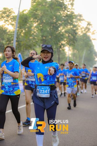 Race photo from ISOPLUS RUN 2025 - JAKARTA