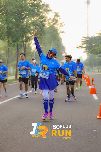 Race photo from ISOPLUS RUN 2025 - JAKARTA