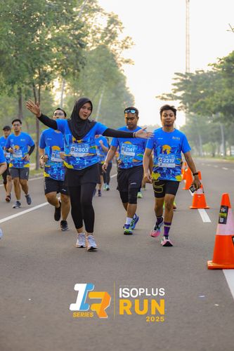 Race photo from ISOPLUS RUN 2025 - JAKARTA