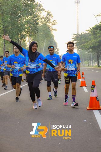Race photo from ISOPLUS RUN 2025 - JAKARTA