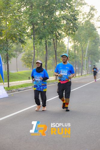 Race photo from ISOPLUS RUN 2025 - JAKARTA