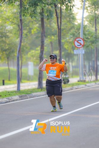 Race photo from ISOPLUS RUN 2025 - JAKARTA